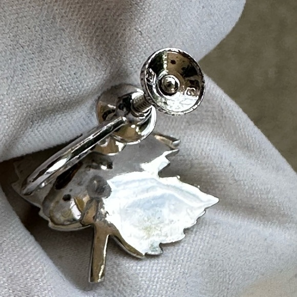 Mikimoto Silver Earrings - Picture 4 of 6